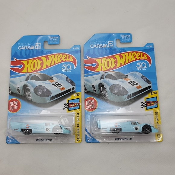 Hot Wheels 50th Anniversary Project Cars 2 Porsche 917 LH - Picture 1 of 2